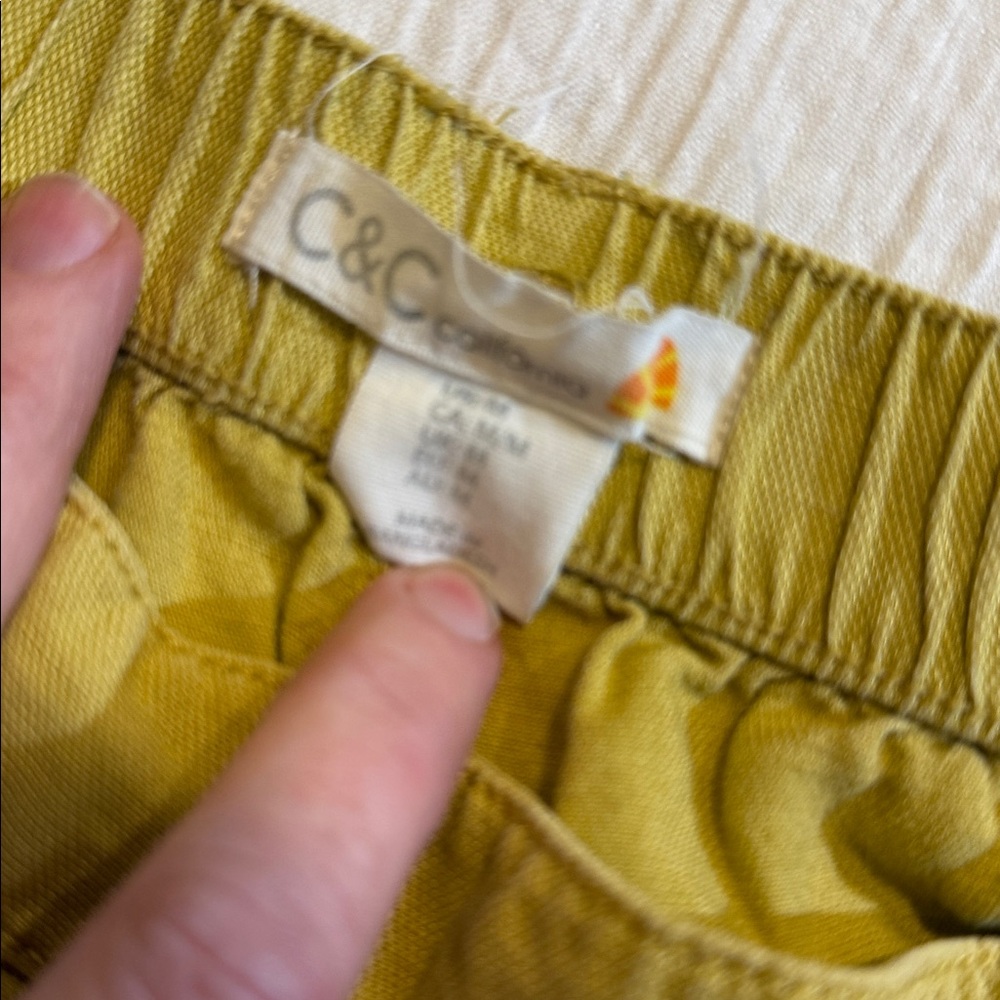 C&C California Light Brown Joggers Sz med - Picture 3 of 3